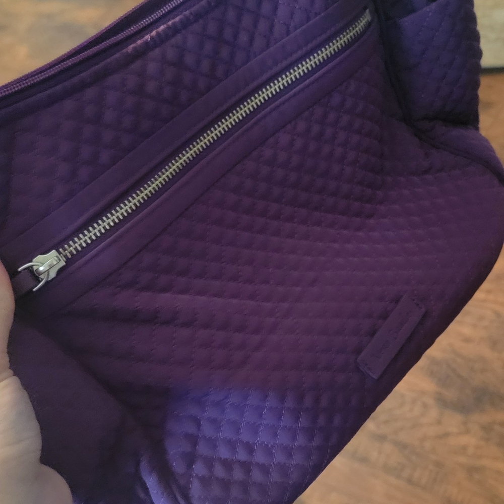 Vera Bradley Essential Large Backpack in Rich Purple - Picture 6 of 8